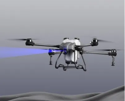 Drone na setí rýže